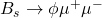 B_s \rightarrow \phi\mu^+\mu^-