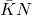 \bar{K}N