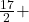 \frac{17}{2}+