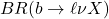 BR(b \to \ell \nu X)