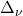 \Delta_\nu