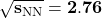 \mathbf{\sqrt{s_{\rm NN}}=2.76}