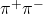 \pi^+\pi^-