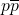 p \overline p