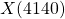 X(4140)