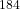 ^{184}