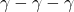 \gamma-\gamma-\gamma