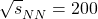 \sqrt{s}_{NN}=200