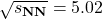 \sqrt{s_\mathbf{NN}}=5.02