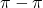 \pi-\pi