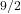 _{9/2}