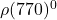 \rho(770)^0