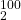 _{2}^{100}