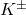 K^\pm
