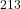 ^{213}