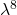 \lambda ^8