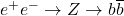 e^+e^- \rightarrow Z \rightarrow b\overline{b}