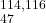 ^{114,116}_{47}