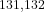 ^{131,132}