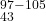 ^{97-105}_{43}