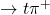 \rightarrow t\pi^+