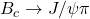 B_c \to J/\psi \pi