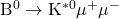 \mathrm{B}^0 \to \mathrm{K}^{*0} \mu^+ \mu^-