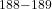 ^{188-189}