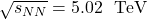 \sqrt{{s}_{NN}}=5.02\text{ }\text{ }\mathrm{TeV}