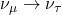 \nu_\mu\rightarrow\nu_\tau