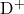 {{\mathrm{D}}^+}