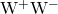{{\mathrm{W} }^{+} }\mathrm{W}^{-}