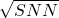 \sqrt{S NN}