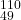 ^{110}_{49}