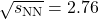 \sqrt{s_\mathrm{NN}}=2.76
