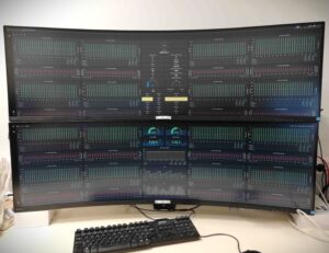 Visualisation temps-réel de l'acquisition lors de la caractérisation des 16 détecteurs H2RG de vol sur l'instrument NISP du télescope Euclid