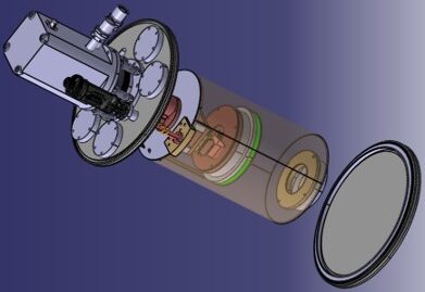 Cryostat vue d'ensemble CATIA